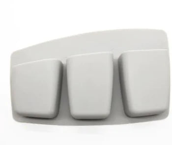 Silicone Self-Adhesive Storage Box, Foldable with Dividers