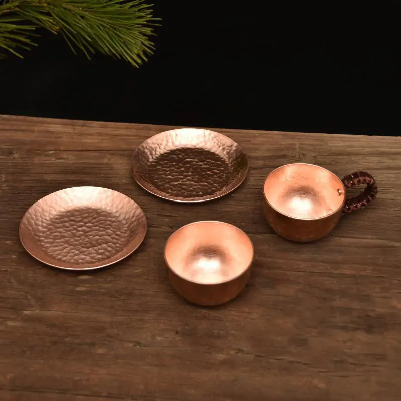 Handmade Thickened Pure Copper Tea and Water Cup