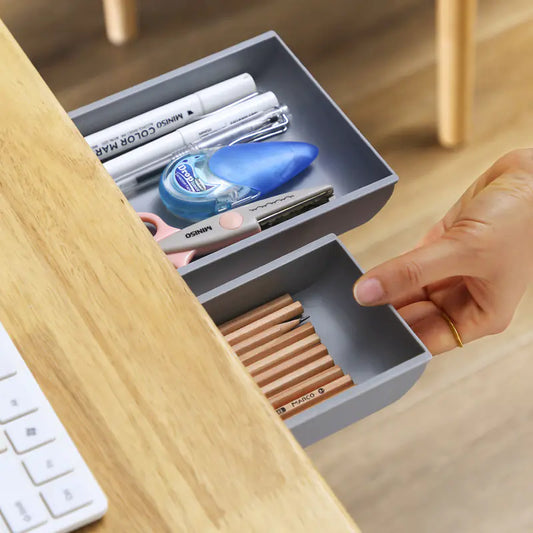 Under-Desk Drawer - Creative Plastic Storage Organizer