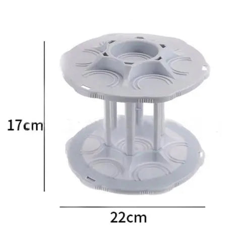 Rotating Plastic Storage Rack and Organizer