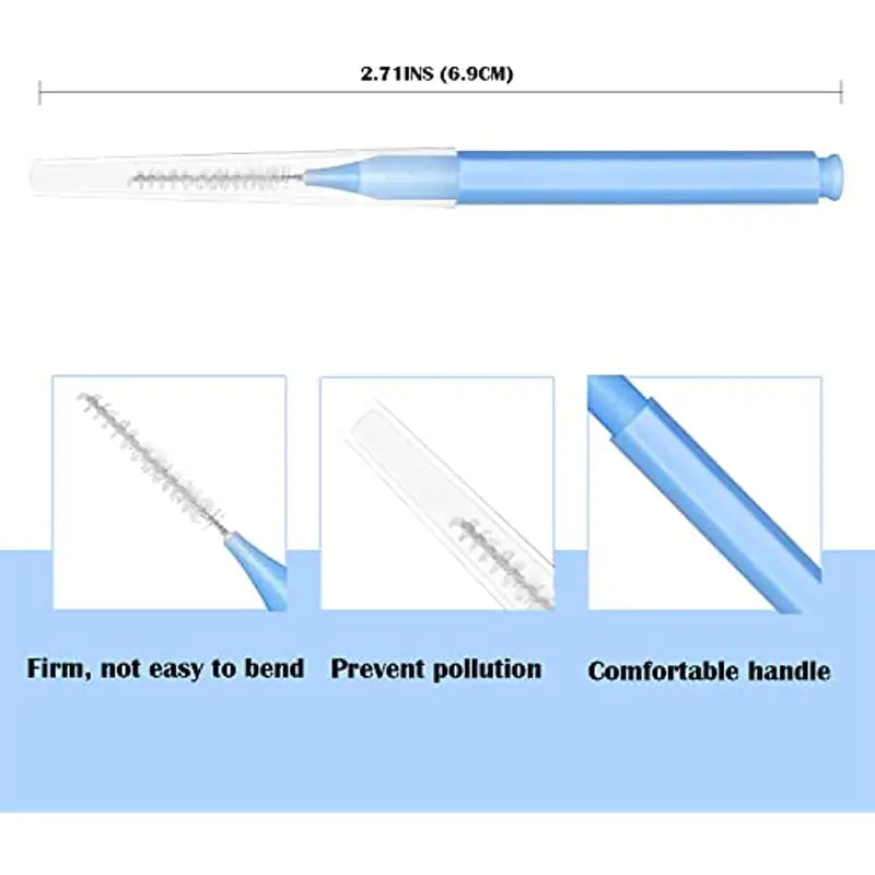 Interdental Cleaning Brush and Toothpick Floss Tool