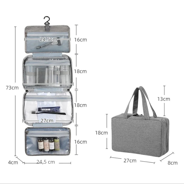 Large Waterproof Travel Toiletry Bag