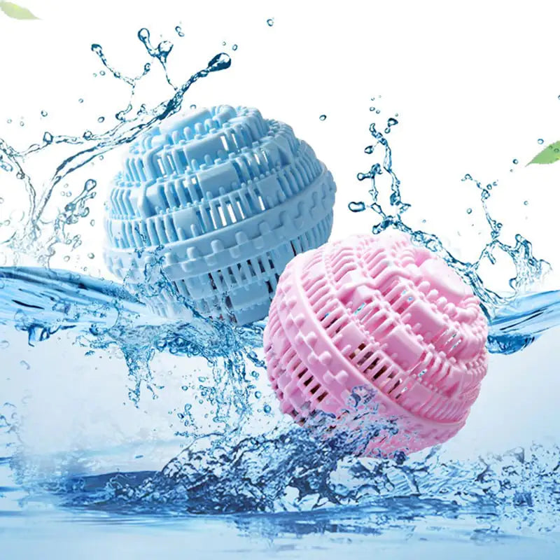 Automatic Laundry Ball for Decontamination and Cleaning