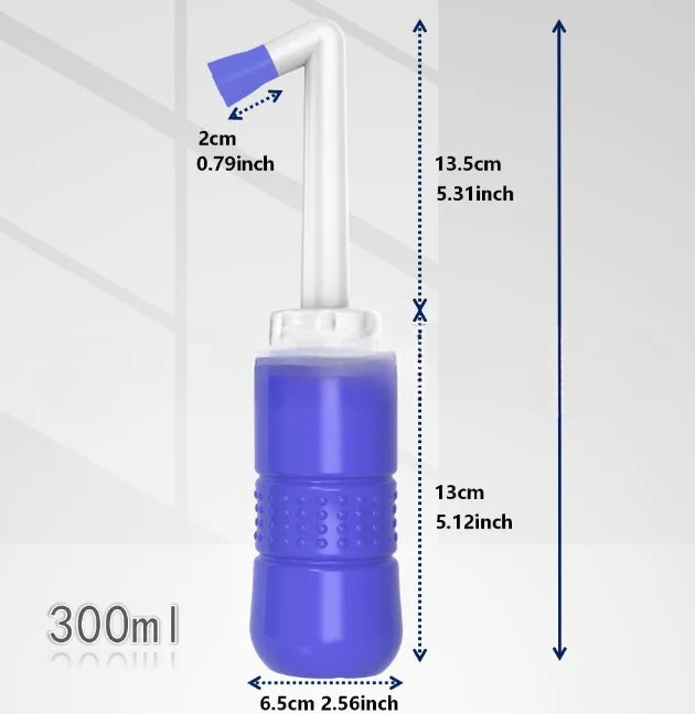 Portable Handheld Cleaning Device for Personal Hygiene