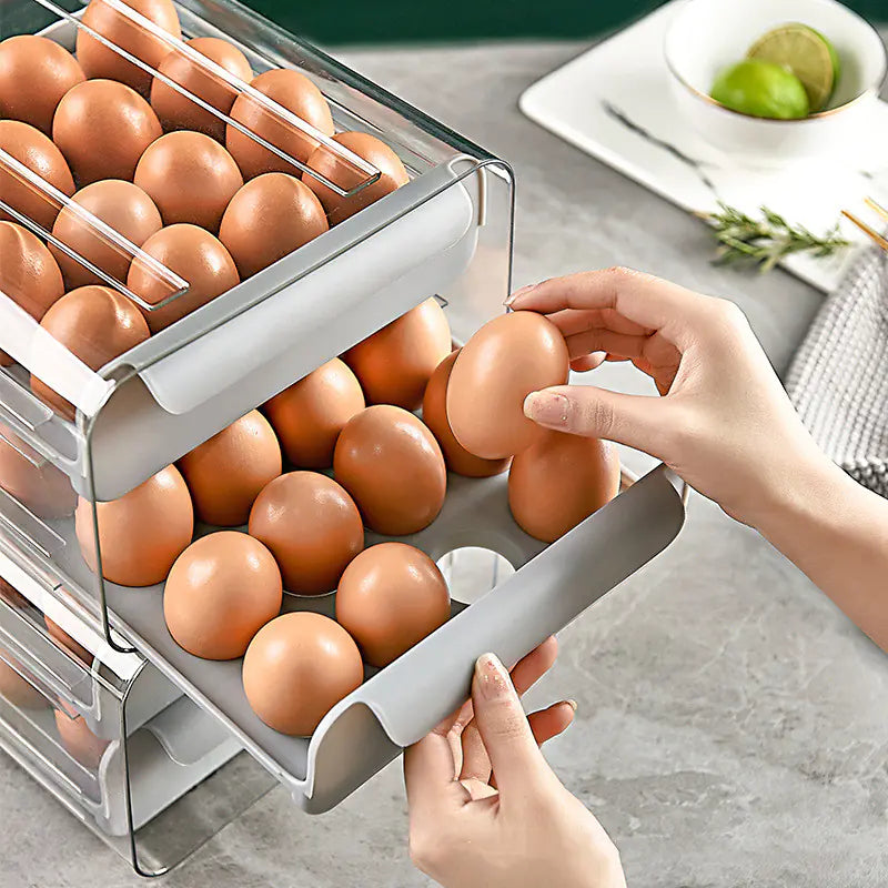 Egg Carton Drawer Fresh-keeping Storage Box