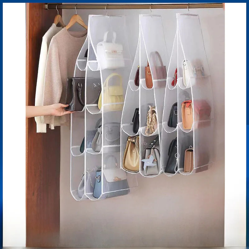 Hanging Fabric Storage Bag for Closet Organization