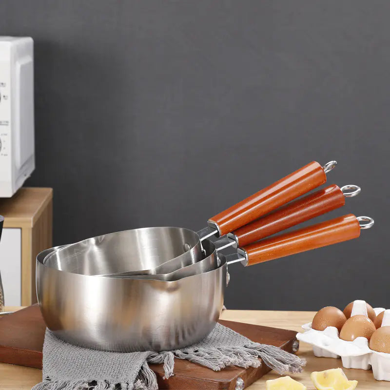 Stainless Steel Nonstick Small Pot with Integrated Design