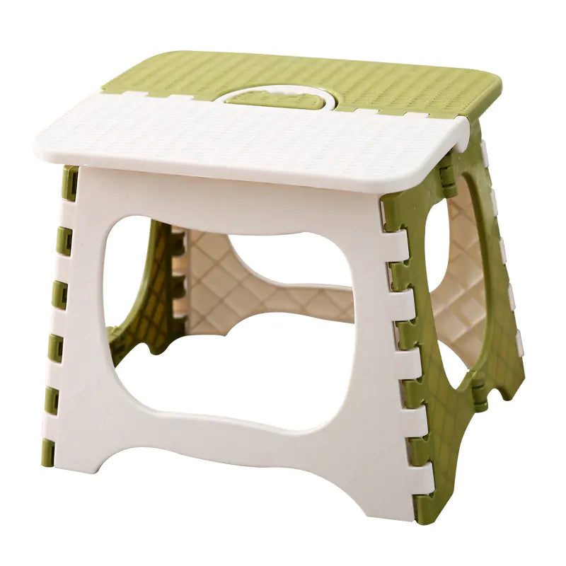 Portable Plastic Folding Stool for Home and Bathroom