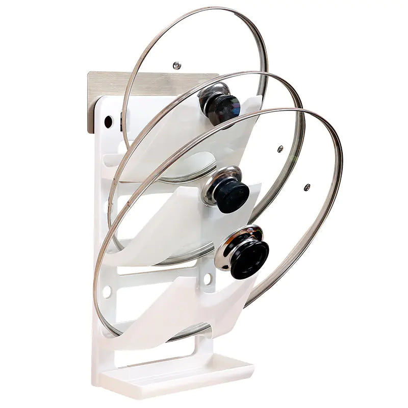 3-Tier Pot Lid and Cutting Board Rack
