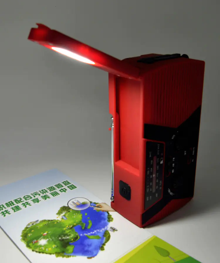 Emergency Rechargeable Multi-Functional Radio