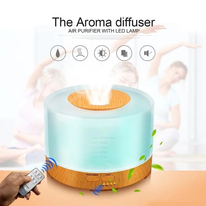 Aromatherapy Humidifier with Lighting Feature