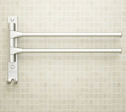 Stainless Steel Bathroom Rack, No Drill Towel Holder