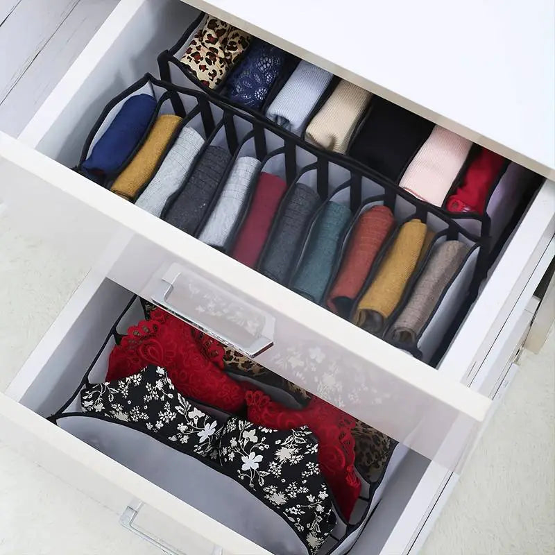 3-Pack ULG Underwear Organizer for Closet Storage