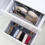 3-Pack ULG Underwear Organizer for Closet Storage