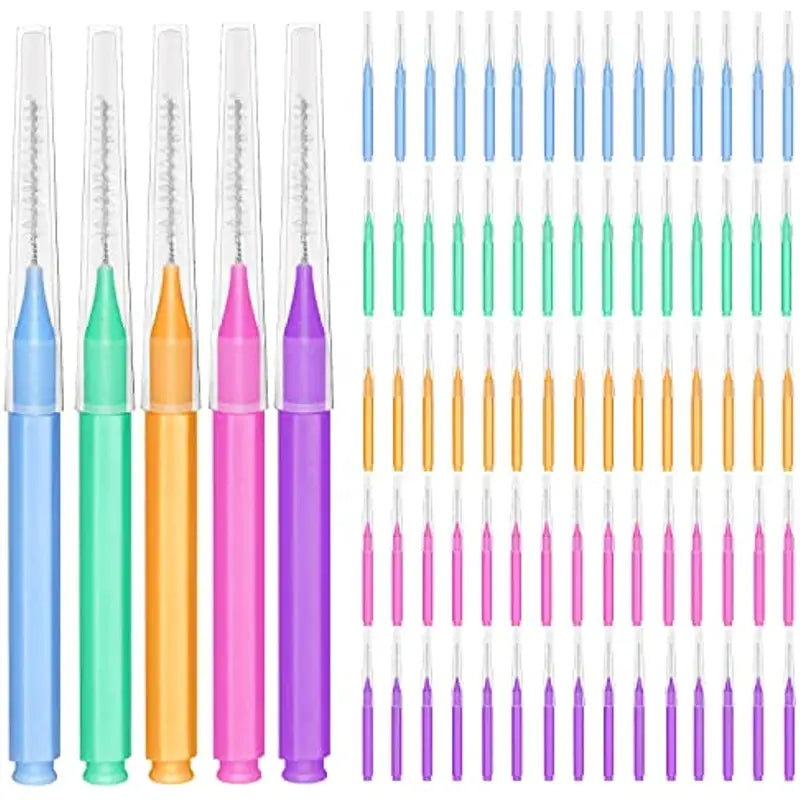 Interdental Cleaning Brush and Toothpick Floss Tool