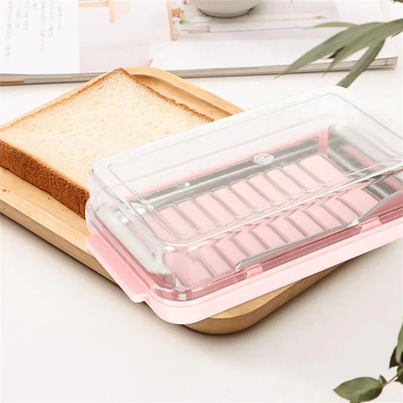 Stainless Steel Butter Storage Box with Lid