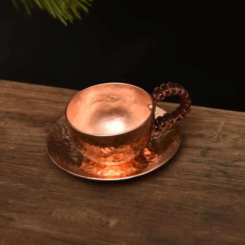 Handmade Thickened Pure Copper Tea and Water Cup
