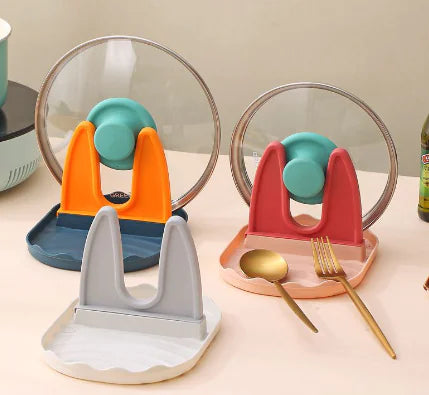 Non-Slip Pot Lid Holder - Multifunctional (One Piece)