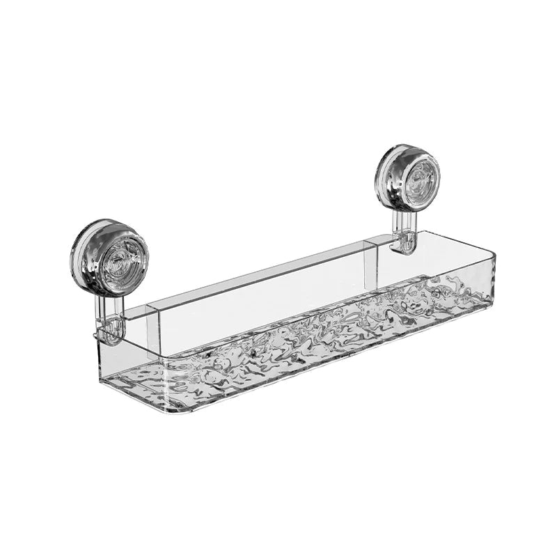 Wall-Mounted Corrugated Bathroom Rack