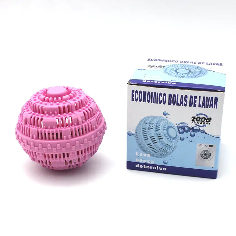 Automatic Laundry Ball for Decontamination and Cleaning