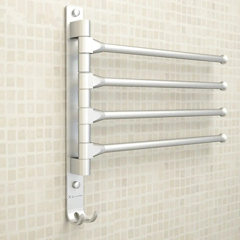 Stainless Steel Bathroom Rack, No Drill Towel Holder