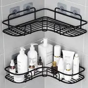 Triangle Shower Caddy - No Punch Bathroom Organizer