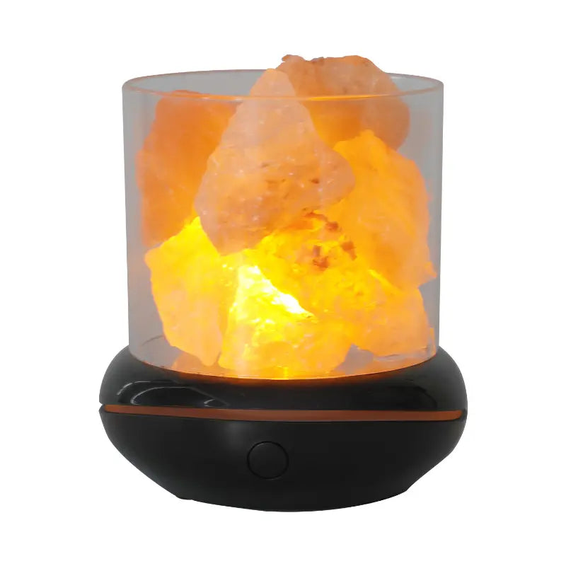 LED Rechargeable Anion Salt Lamp for Atmosphere Lighting