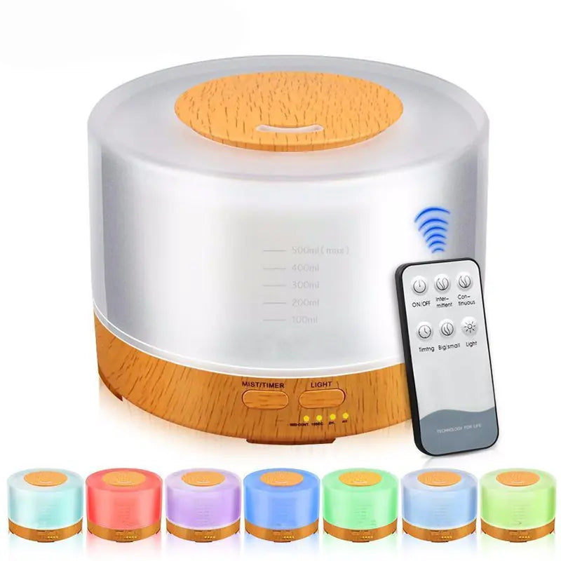 Aromatherapy Humidifier with Lighting Feature
