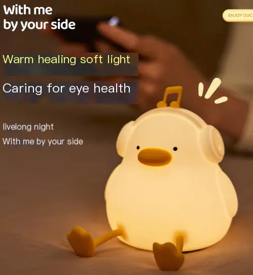 Cute Animal LED Night Light with Touch Sensor (One Set)