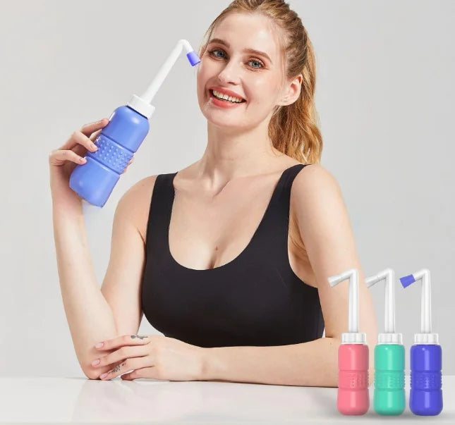 Portable Handheld Cleaning Device for Personal Hygiene