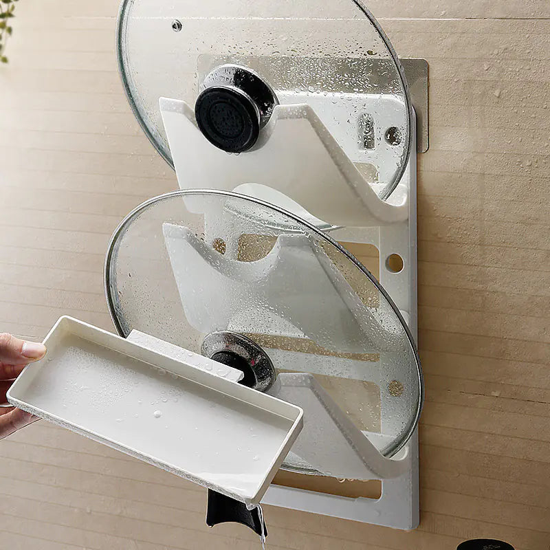 3-Tier Pot Lid and Cutting Board Rack