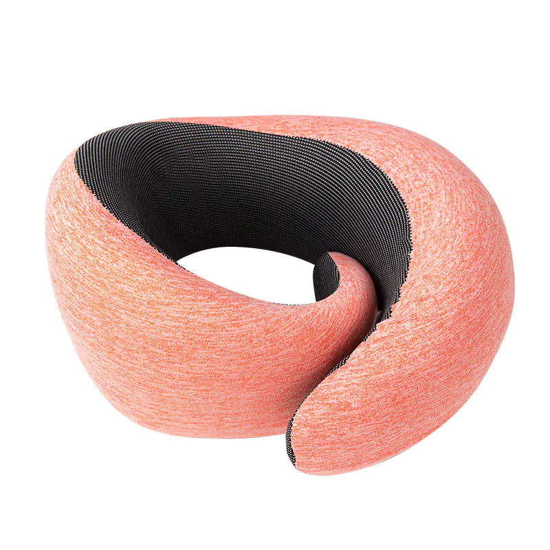 Memory Foam U-Shaped Travel Neck Pillow (Portable)