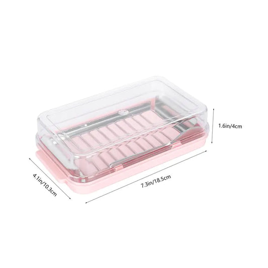 Stainless Steel Butter Storage Box with Lid