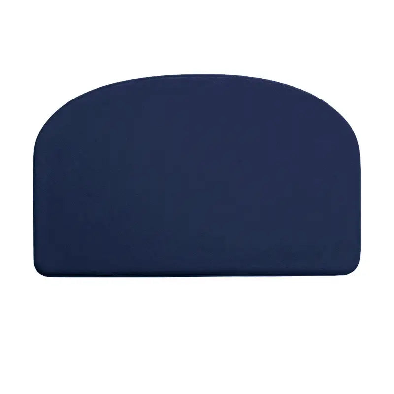 1pc Washable Absorbent Semicircle Bathroom Mat