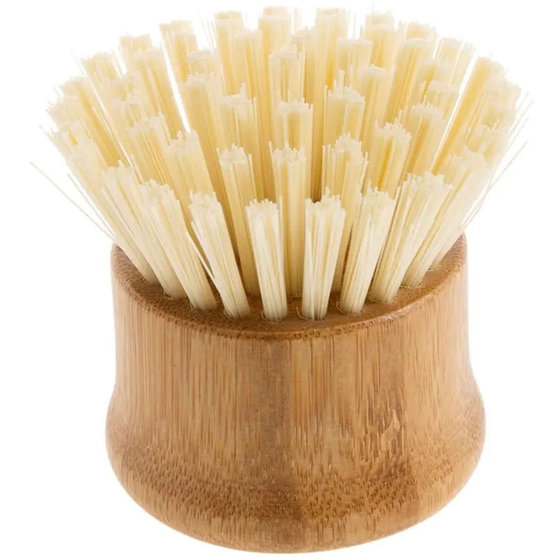 Bamboo Handle Round Head Kitchen Cleaning Brush