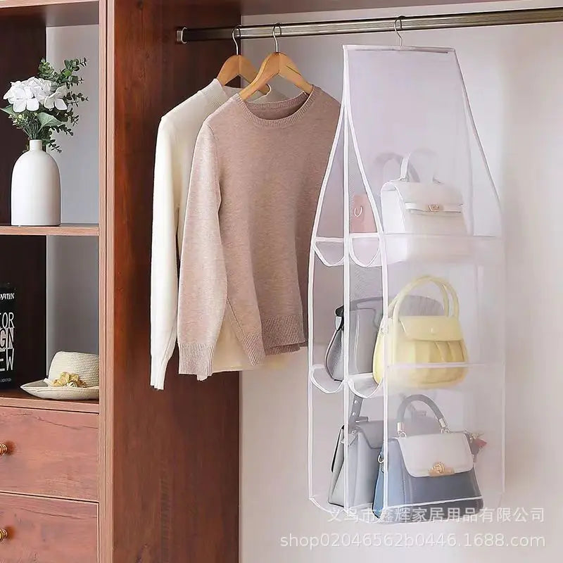 Hanging Fabric Storage Bag for Closet Organization
