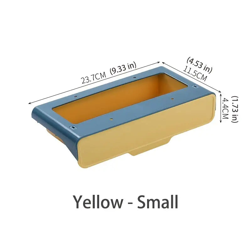 Stylish Under Cabinet Storage Box for Desk Organization