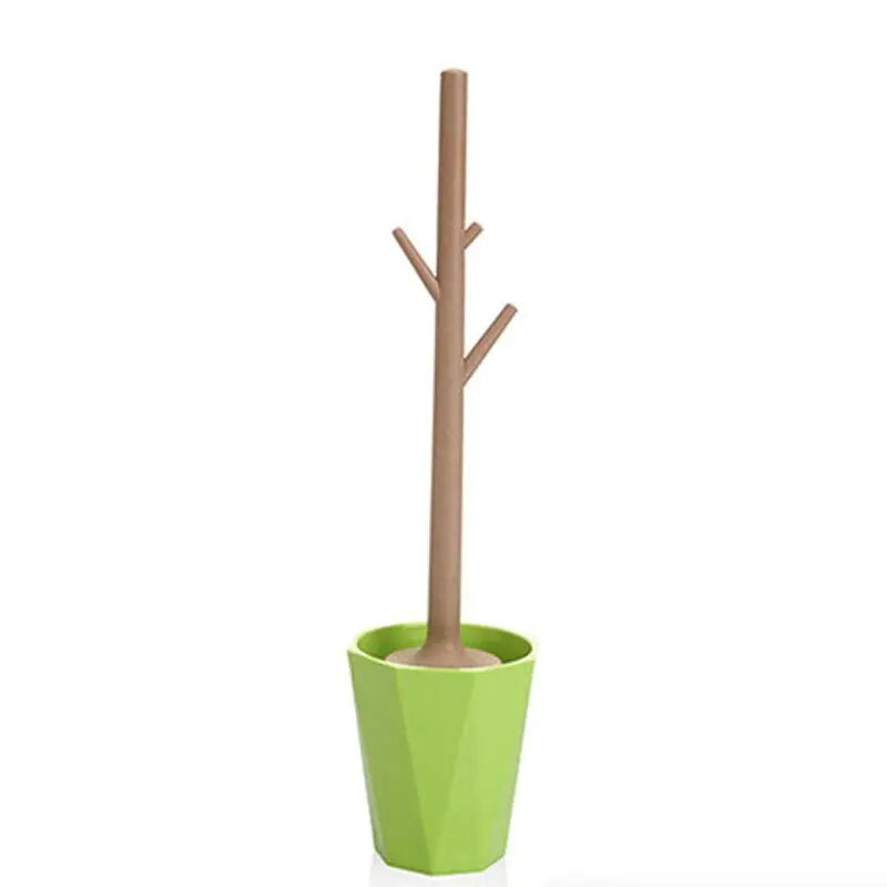 Toilet Brush Set with Holder for Cleaning