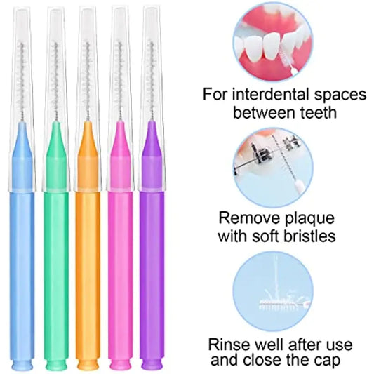 Interdental Cleaning Brush and Toothpick Floss Tool