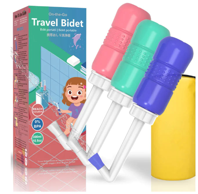 Portable Handheld Cleaning Device for Personal Hygiene