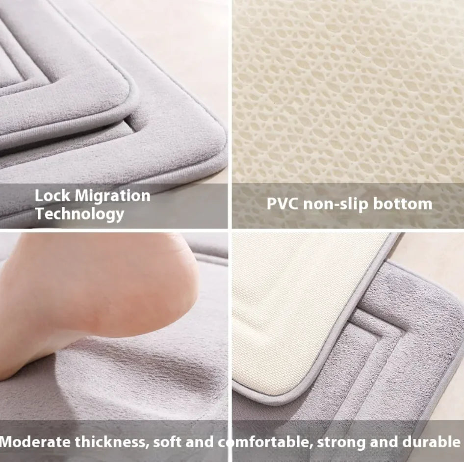 Non-Slip Bathroom & Kitchen Entrance Mat