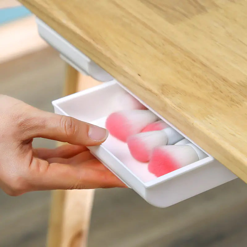 Under-Desk Drawer - Creative Plastic Storage Organizer