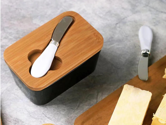 Ceramic Rectangular Butter Box